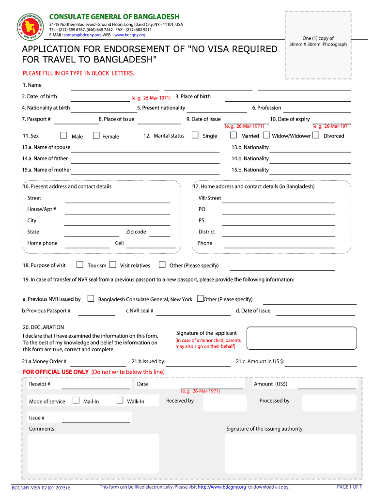 2015 2024 Form BD BDCGNY VISA 02 Fill Online Printable Fillable 