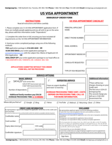 25 Us Visa Application Form Page 2 Free To Edit Download Print