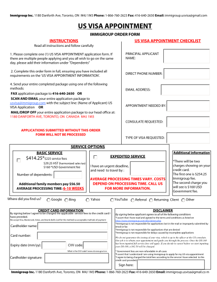 25 Us Visa Application Form Page 2 Free To Edit Download Print 