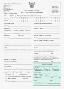 Alisha Khan Thai Pakistani Visa To Thailand For Pakistanis