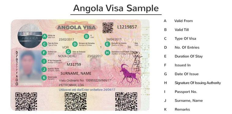Angola Visa For Indians 2024 Process Fees Application BTW