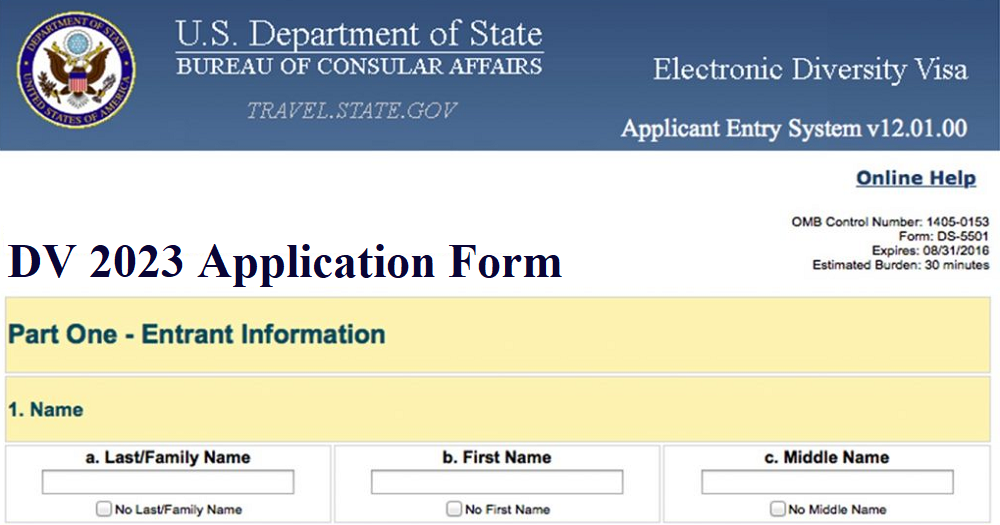 Apply Green Card Lottery Free Electronic Diversity Visa Program Usa 