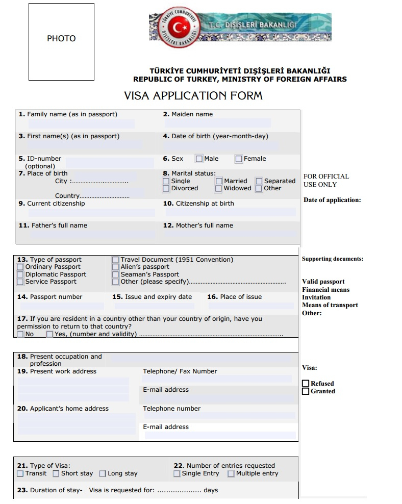 Arif Ahmad How To Apply For Turkey Turkish Visa From Pakistan