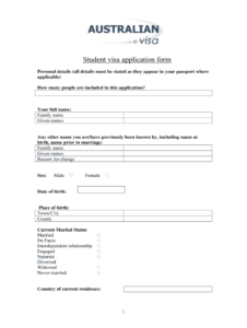 Australia Student Application Complete With Ease AirSlate SignNow
