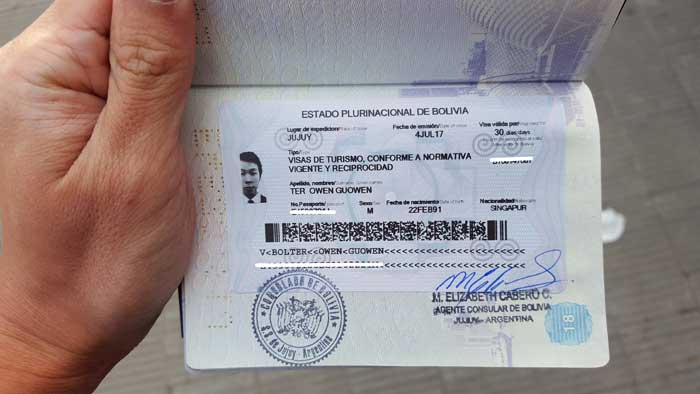 Bolivia Visa On Arrival Get It For Free Without The Hassle