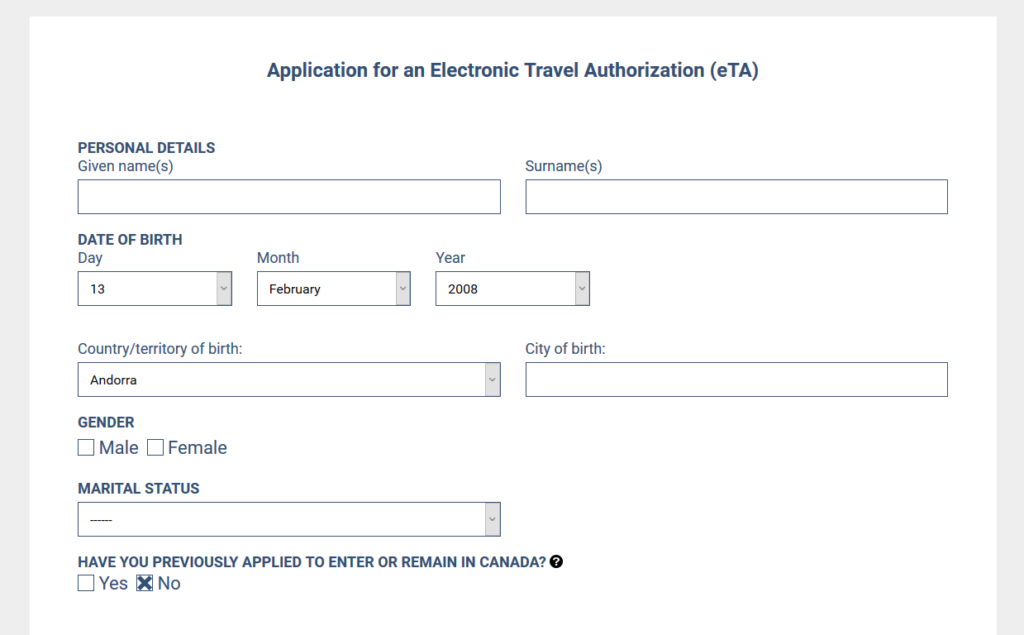Canadian Visa Application Form Pdf 2024 Judy Sabine