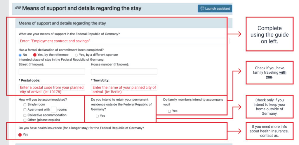 Contraf cut Cosmic Copiind Germany Visa Application Form Pdf Dominant 