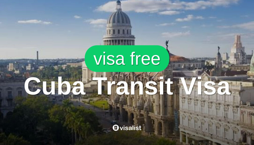 Cuba Transit Visa For Nigeria Citizens 2024 Visa List