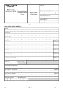 Denmark Visa Application Form Fill Out Sign Online And Download PDF