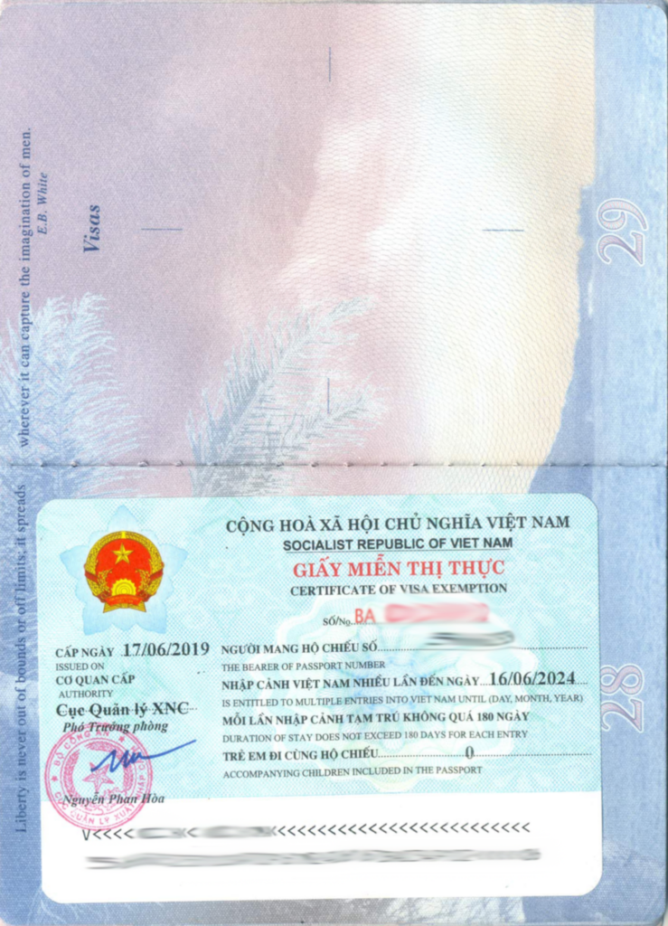 Documents To Apply For A Vietnam 5 Year Visa Exemption And How Does It 