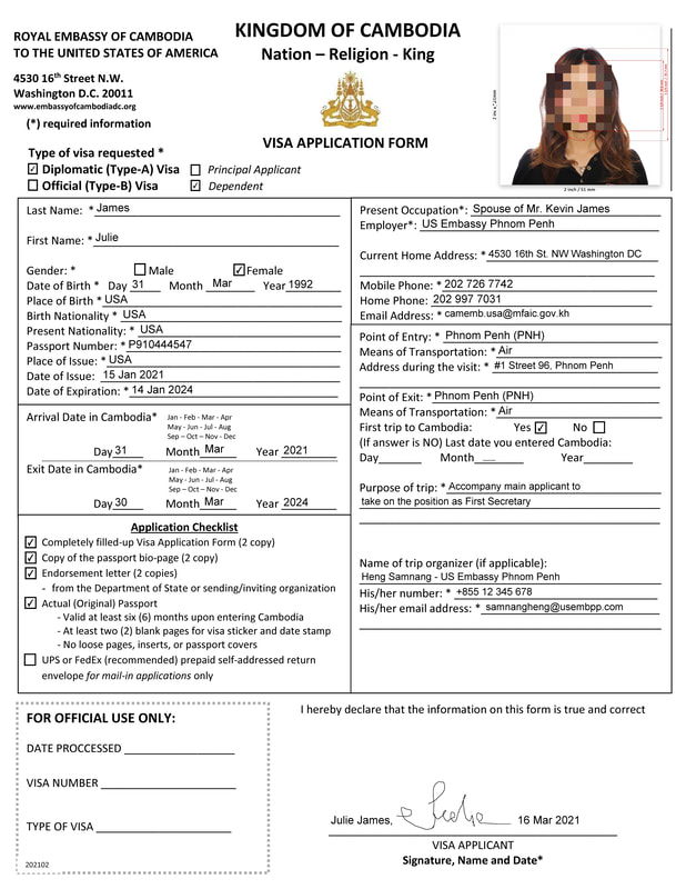 Download Forms ROYAL EMBASSY OF CAMBODIA TO THE UNITED STATES OF