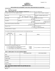 DP Application Form Notes For Exam Regulation 11 1A FORM 12A