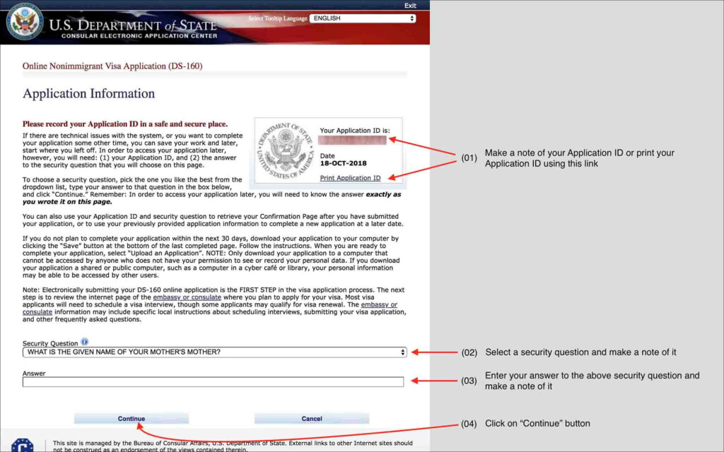 Ds 160 Online Visa Application Form India 2024 Applicationforms
