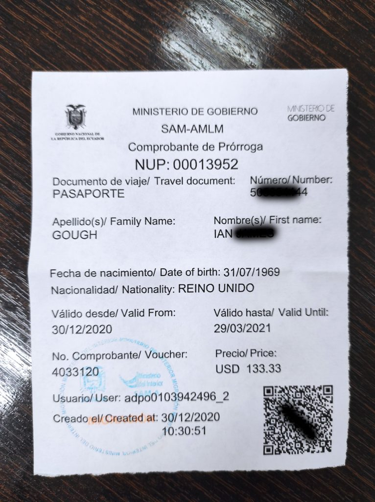 Ecuador Tourist Visa Application Form 2023 Applicationforms