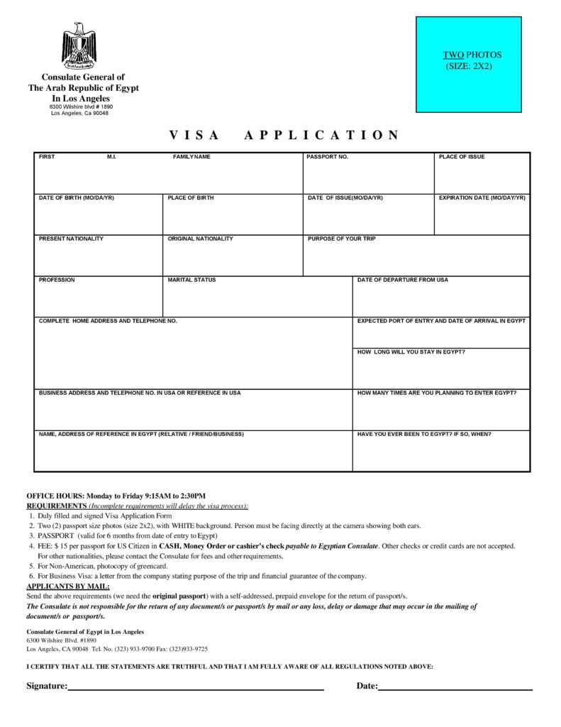 Egypt Visa Services