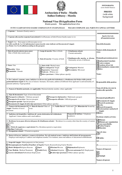 Elective Residence Visa Italy 2022 FULL GUIDE
