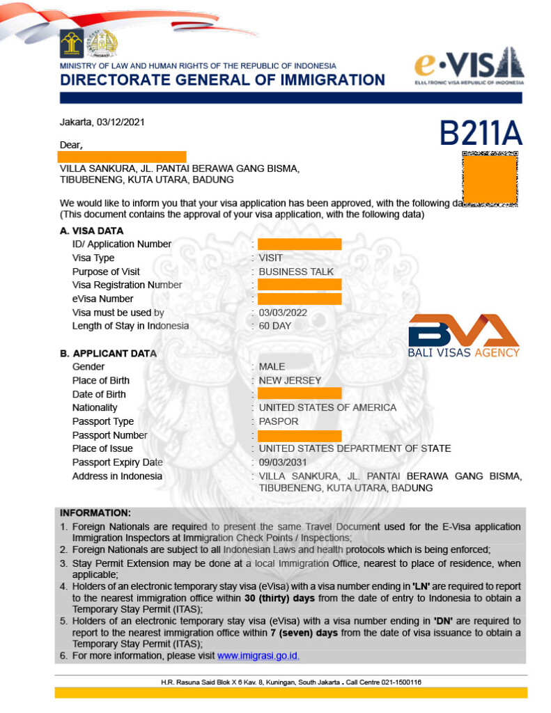 Emel Cukorka Dalsz veg Indonesia Resident Visa B tor t s Minim lis