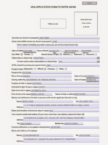 Esor s HAEppiness How To Apply For Japan Visa For Filipinos