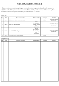 Extension Of B1 B2 Visa Form