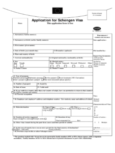 Fill Schengen Visa Application Form Online 2024 Applicationforms
