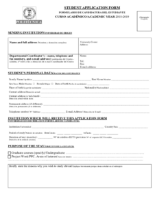Fillable Online Fillable Online Venezuela Visa Application Form Pdf