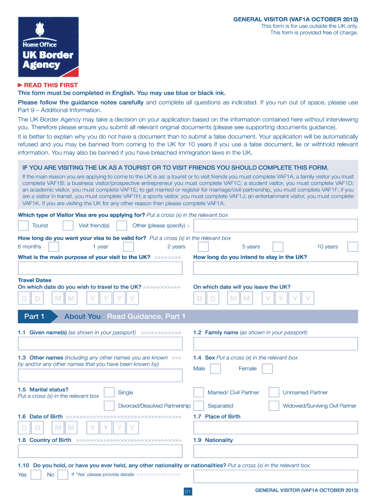 Filled Uk Visa Application Form Sample Fill Out Sign Online DocHub