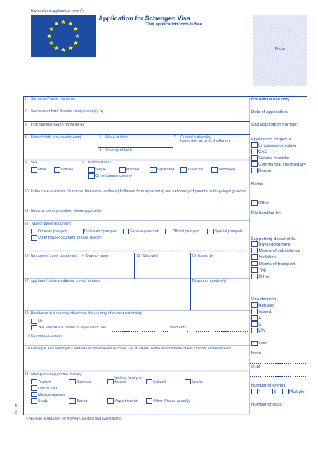 Finland Schengen Visa Application Form Fill Out Sign Online And 