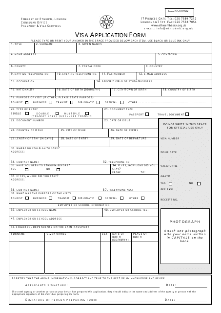 Form EE 10 2004 Fill Out Sign Online And Download Printable PDF