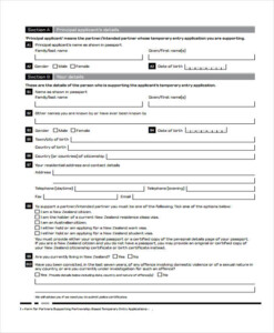 FREE 13 Sample Partnership Application Forms In PDF MS Word
