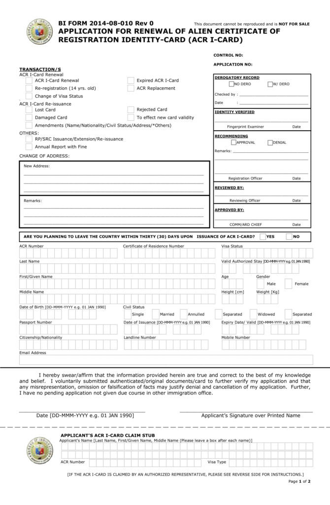 FREE 8 Renewal Application Forms In PDF Ms Word
