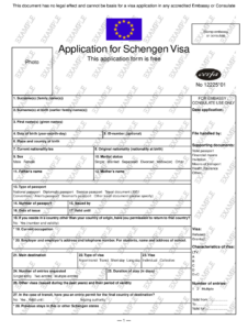 Germany Visa Application Form Pdf Fill Out Sign Online DocHub
