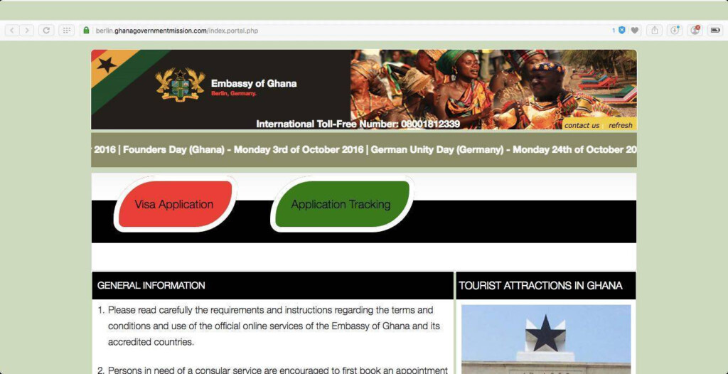 Ghana Visa Application Germany How Do I Do It TravelCAP de