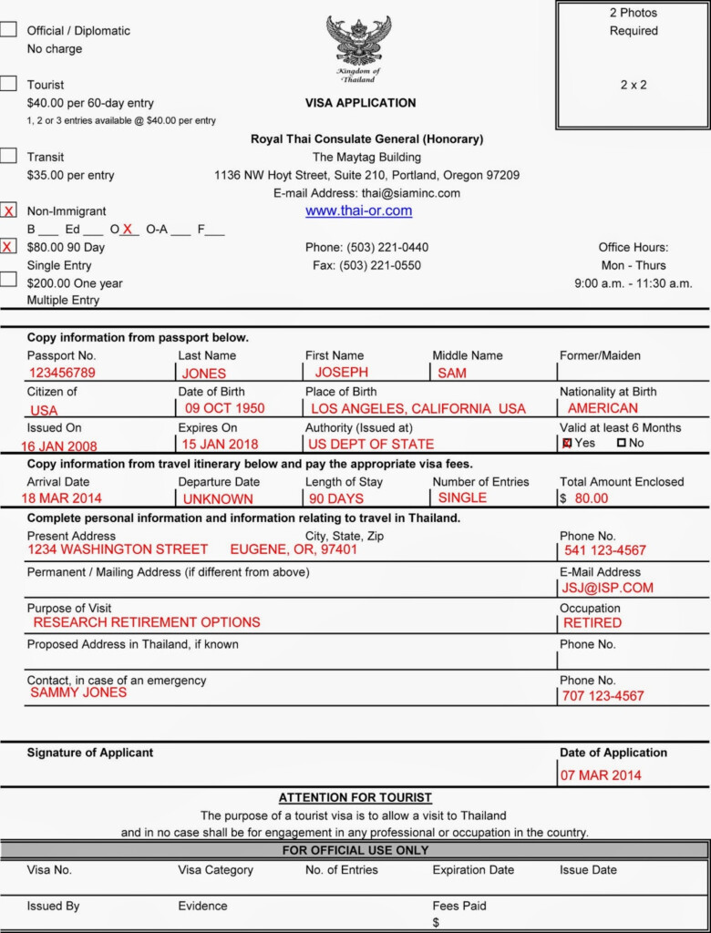 Going Out For Thai Food CONSULATE AND IMMIGRATION DAYS Visa And 