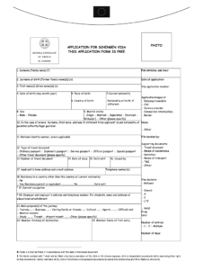 Greece Visa Application Form Pdf Fill Online Printable Fillable