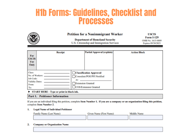 H1b Forms Guidelines Checklist And Processes Herman Legal Group
