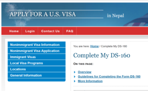 How To Apply Ds 160 Form Printable Forms Free Online