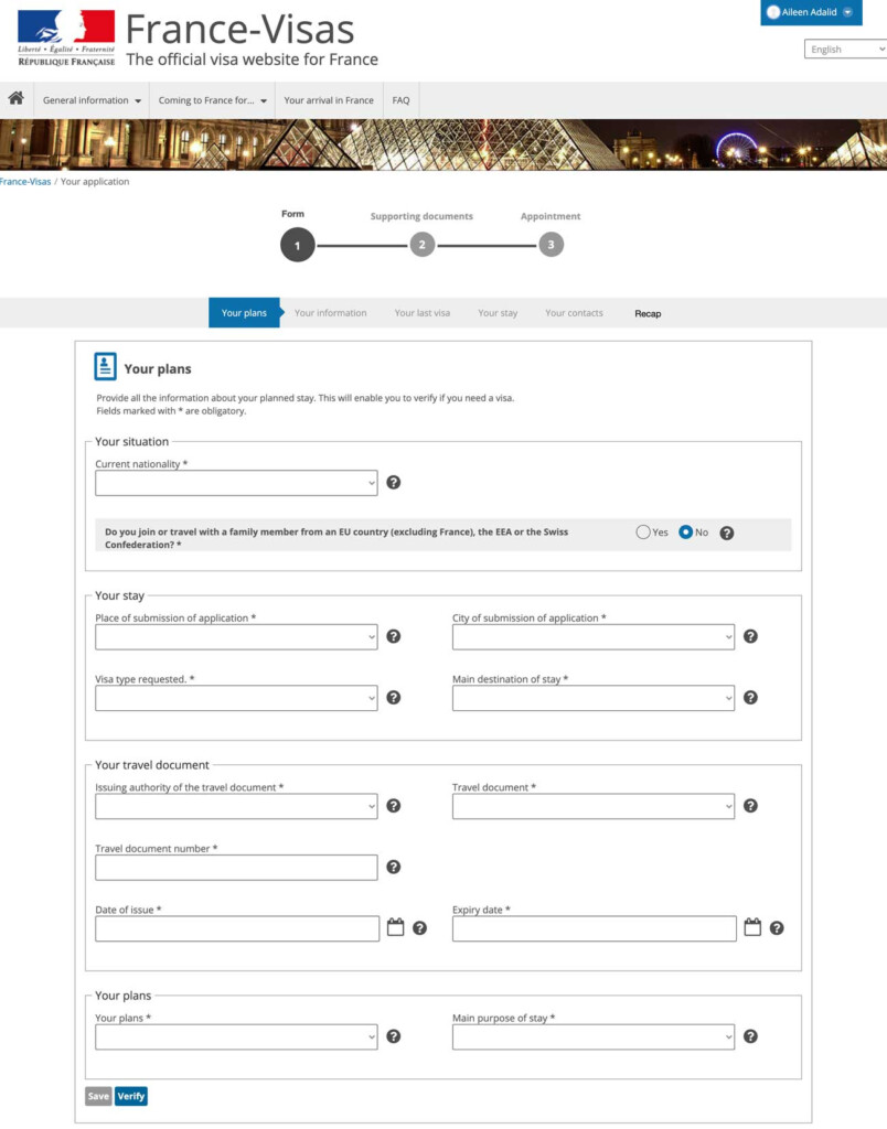 How To Apply For A France Schengen Visa For Tourists 2024 