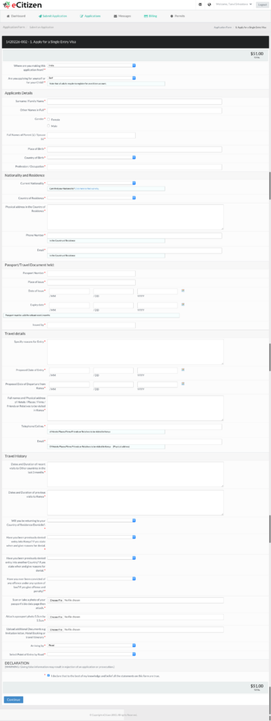 How To Apply For A Kenya Visa Online Chalo Africa