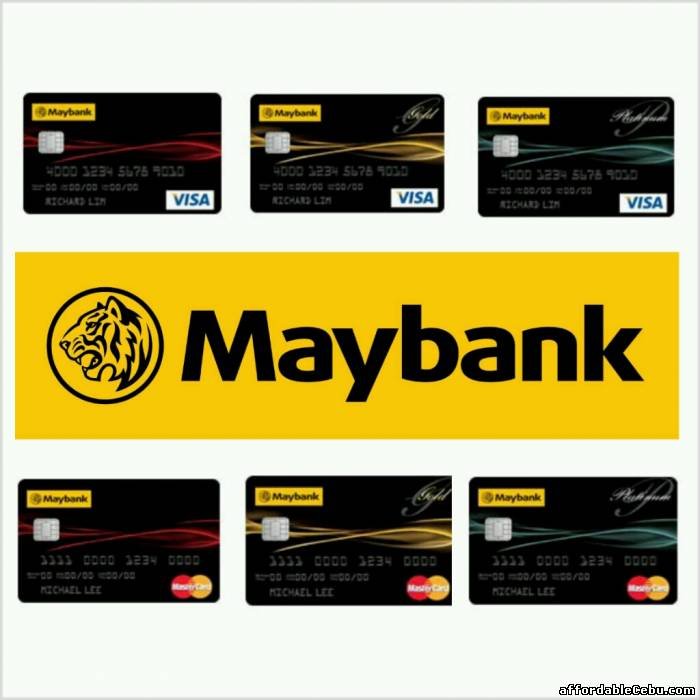 How To Apply For A Maybank Credit Card Maybank Credit Card 