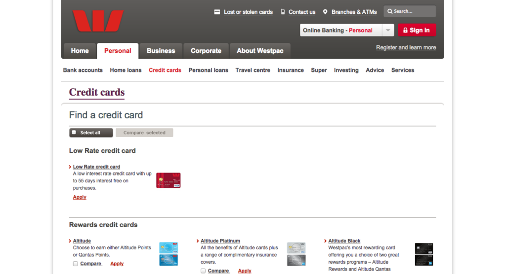 How To Apply For A Westpac Low Rate Credit Card
