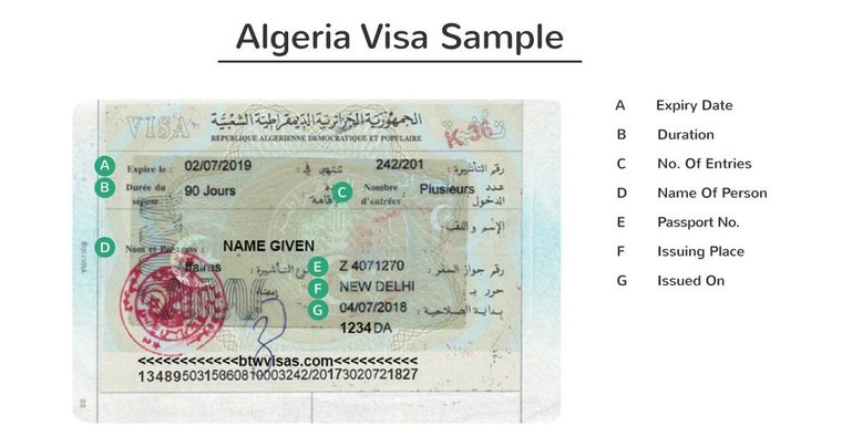 How To Apply For Algerian Visa