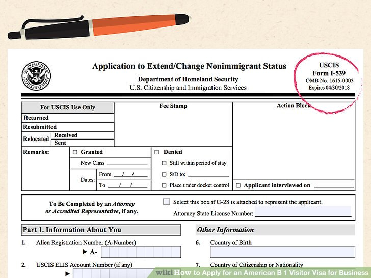 How To Apply For An American B 1 Visitor Visa For Business