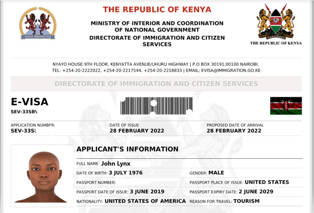 How To Apply For Kenya Visa From U S Requirements And Steps Visa Blog