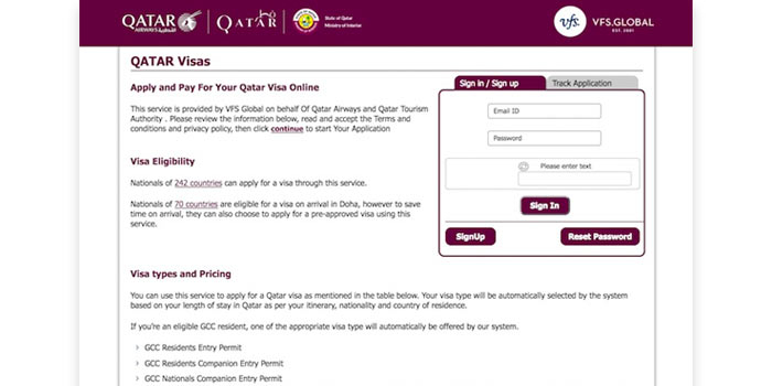 How To Apply For Qatar Tourist Visa Online 2022 
