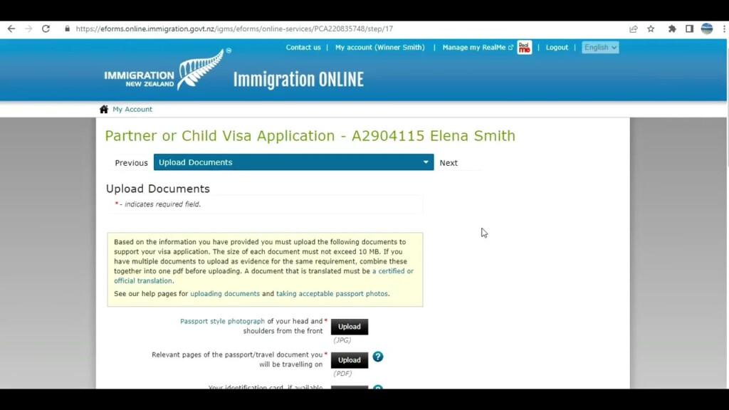 How To Apply Partner Of A Worker Work Visa For New Zealand Step By Step 