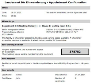How To Book A Visa Appointment In Berlin Nomaden Berlin