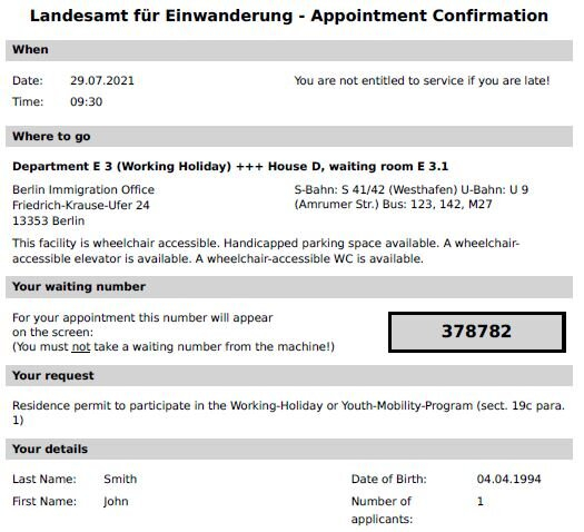 How To Book A Visa Appointment In Berlin Nomaden Berlin