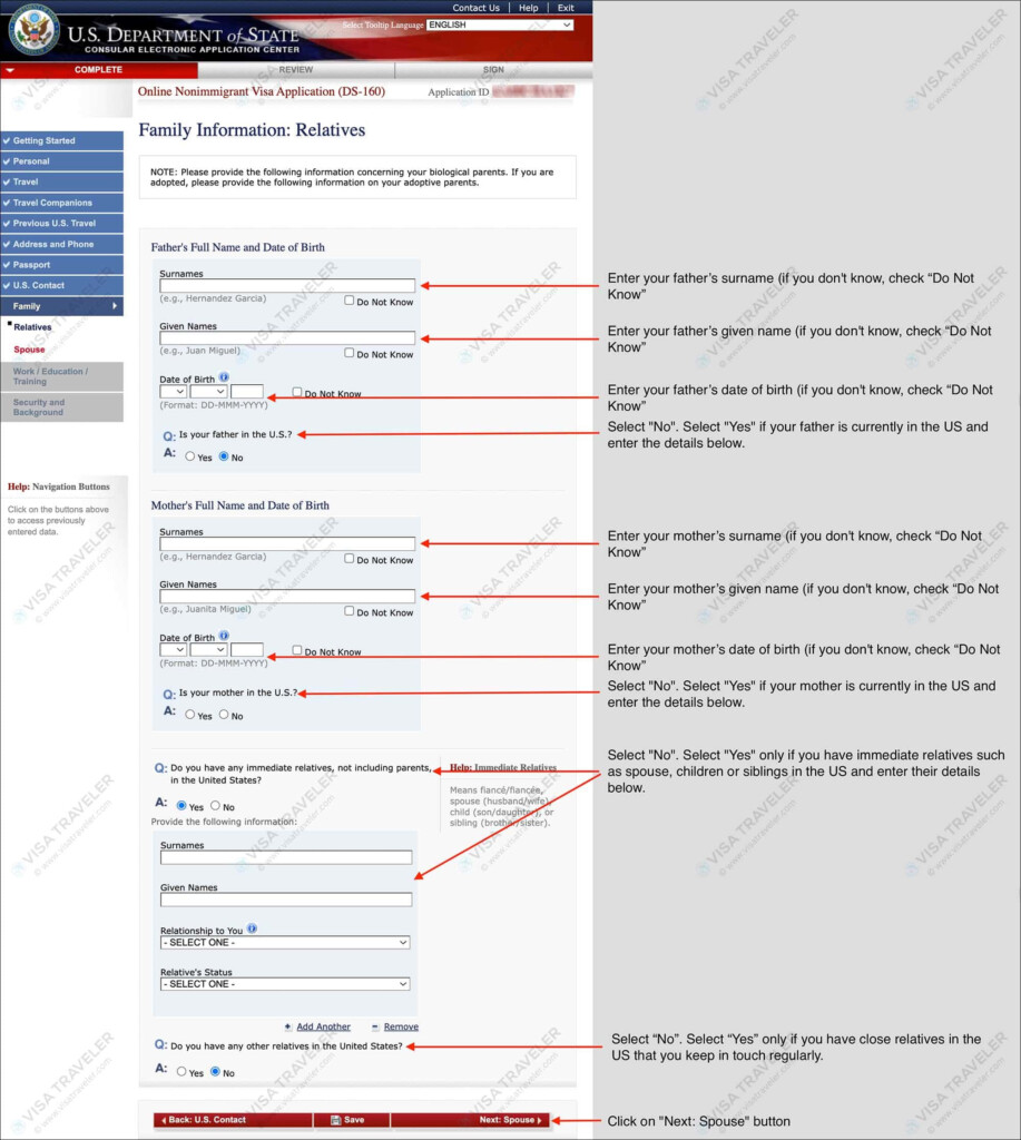 How To Fill DS 160 Form For US Visa A Step by Step Guide with 