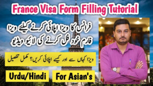 How To Fill France Visa Application Form Online How To Fill France