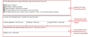 How To Fill German Student Visa Form